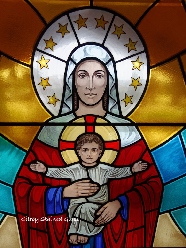 Our Lady of the Atonement insitu ©Gilroy Stained Glass